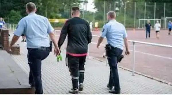 Goalkeeper arrested for conceding 43 goals in one match